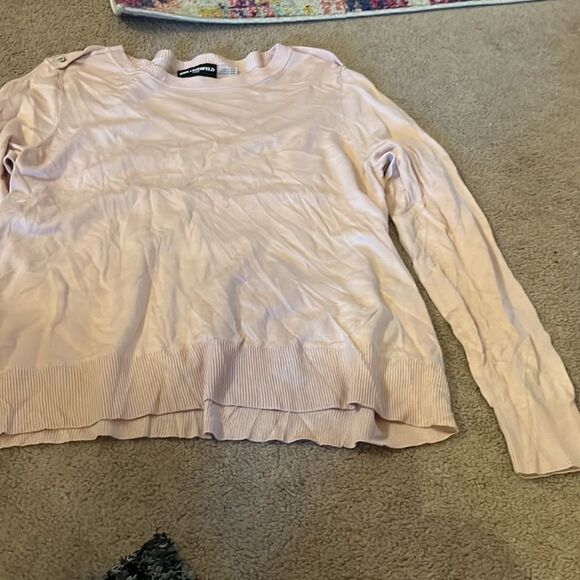 Karl lagerfeld large pink top - Picture 3 of 8